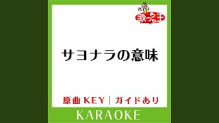 サヨナラの意味 (カラオケ) (原曲歌手:乃木坂46)