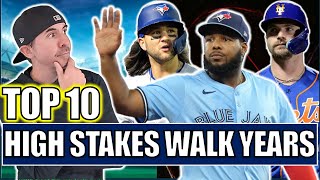 Top 10 Walk Years For The Upcoming MLB Season