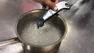 Ice water calibration