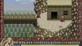 Falcom Classics I (Saturn) - Ys I Opening Gameplay