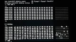 MS DOS DEBUG.EXE