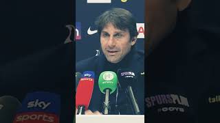 Antonio Conte says Julia Roberts hasn’t only visited Manchester United! #football#tottenham
