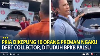 Viral Pria Dikepung 10 Orang Preman Ngaku Debt Collector di Yogyakarta, Dituduh BPKB Palsu