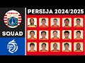 DAFTAR SKUAD PERSIJA JAKARTA 2024/2025 - SKUAD RESMI PERSIJA JAKARTA BRI LIGA 1 MUSIM 2024/2025