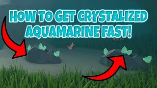 HOW TO GET CRYSTALIZED AQUAMARINE *FAST* // *NEW* SECRET WEAPON INGREDIENT // ROBLOX SKYBLOX ISLANDS