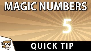 Quick Tip: Magic Numbers (Unity Tutorial)