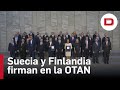 Los miembros de la OTAN firman el protocolo de adhesión de Finlandia y Suecia