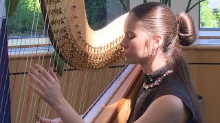 Web Extra: Arilyn Mitchell Plays The Harp At Fall River Hospital