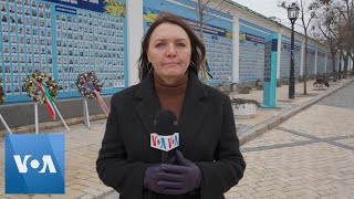 VOA's Myroslava Gongadze is in Kyiv, Ukraine