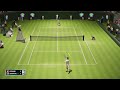 Federer vs Sampras [Wimbledon 4th round 2001] | AO Tennis 2 | live