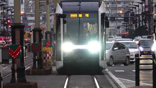 札幌市交通局 A1200形路面電車 「ポラリス」(2) すすきの―資生館小学校前  [4K]