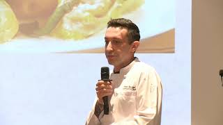 Chef Ivan Barone presented the history of pasta