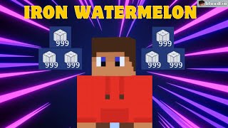 How to make an Iron Watermelon 🍉 Farm in Bloxd.io (2025)