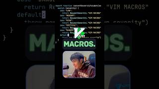 The Most Useless Vim Macro Ever!