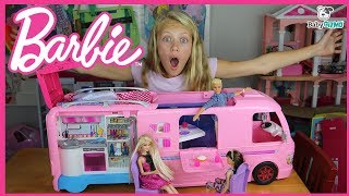NEW Real Life Barbie Dream Camper Unboxing