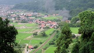 SLやまぐち号・野坂峠俯瞰