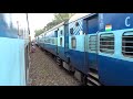 51462 belagavi miraj passenger crossing 11035 mysuru sharavati express indian railways