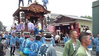 成田祇園祭 令和5年7月9日 東町 曳き廻し