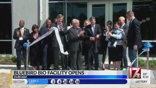 Bluebird Bio holds ribbon-cutting at Durham facility