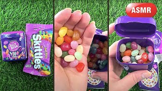 ASMR MUKBANG Jelly Bean Unboxing . Lollipop Satisfying Candy. ASMR Sweet #compilation