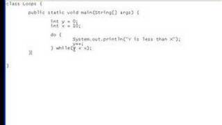 Java Video Tutorial 6: Loops