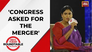 YSRTP Chief YS Sharmila On Getting An Offer To Join The Congress, Says Was Asked To Merge Party