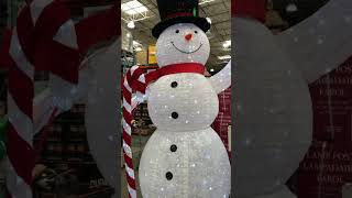 Giant Snowman! ⛄️ #snowman #christmas #christmas2022 #christmasdecor #costco #costcofinds