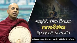 සතුටට එහා තියෙන සැනසීමක් බුදු දහමේ තියෙනවා | Puhulwelle Sarada Thero | EP. 184