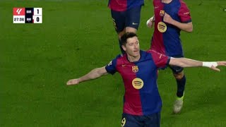 Robert Lewandowski Goal, Barcelona vs Rayo Vallecano (1-0) All Goals and Extended Highlights