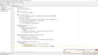4. Socket chat application using Python - Make server(Part 2)