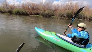 Kayaking the Verde River - Needle Rock to Box Bar on 2/18/2019