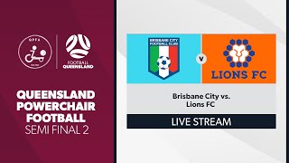 Queensland Powerchair Football Semi Final 2 - Brisbane City vs. Lions FC