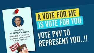 Prof.P.V.Vijayaraghavan,For Vice President | How to Register Indian Orthopaedic Association Election