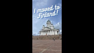 I moved to Finland!