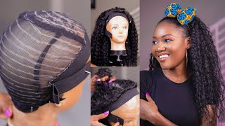 DIY: HEAD BAND WIG/ Half Wig hairstyle.