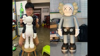 3D printed Kaws / Bearbrick figures