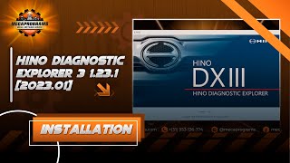 How To Install HINO DIAGNOSTIC EXPLORER 1.23.1 [2023.01]