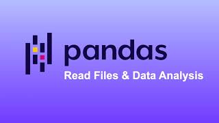Python Pandas Tutorial 3: Read Files and Data Analysis
