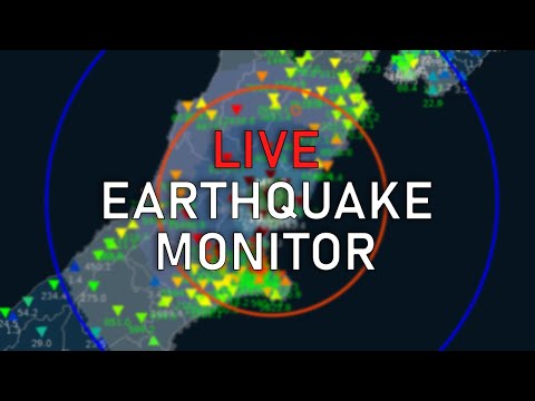 Monitoreo de terremotos en vivo en GlobalQuake