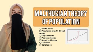 Malthus Theory of Population || Malthusian theory of Population growth in urdu hindi