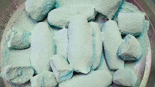 Leftover Green Rolls Gym Chalk Crush: ASMR That’ll Blow Your Mind