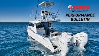 Yamaha Twin XTO 425 Performance Bulletin Data - Sailfish 3700 Platinum Sports