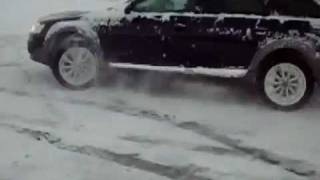 Audi A6 Allroad  in snow 242 PS Crailsheim