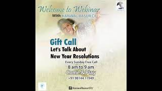 Let's Talk About New Year Resolutions | Welcome to webinar with KANWAL BASUR CF