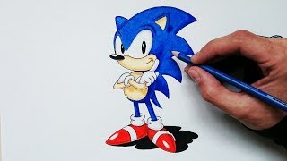 Dibujos Para Pintar De Sonic Lobo - Para Colorear