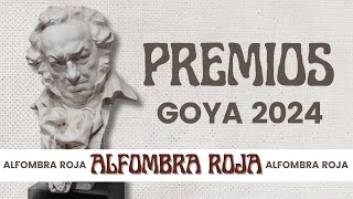 La alfombra roja de los Premios Goya 2024 (10/02/2024)