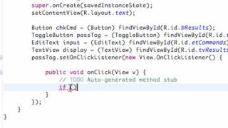 Android Application Development Tutorial 26 If Toggle Button is checked
