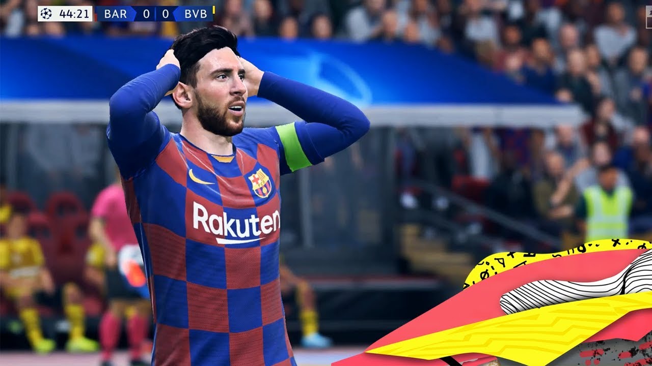 FIFA 20 | Barcelona Vs Borussia Dortmund | UEFA Champions League ...