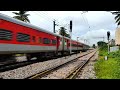 chennai shivamogga shimoga weekly express train train videos indian railways