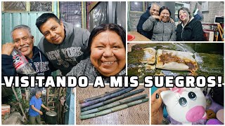 VLOG/FUIMOS A CASA DE MIS SUEGROS 😃🥳COMIMOS TAMALES Y CONOCIMOS LA CAÑA DE VERACRUZ 😃👍✅️